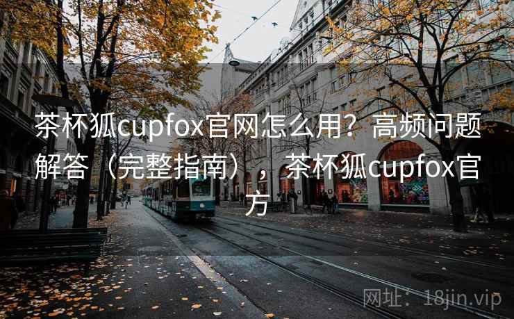 茶杯狐cupfox官网怎么用？高频问题解答（完整指南），茶杯狐cupfox官方