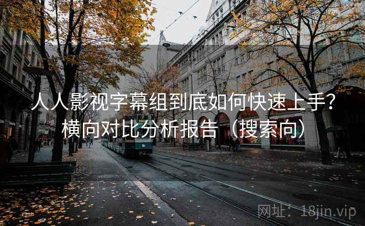 人人影视字幕组到底如何快速上手?横向对比分析报告(搜索向) 人人影视字幕组到底如何快速上手?横向对比分析报告(搜索向)